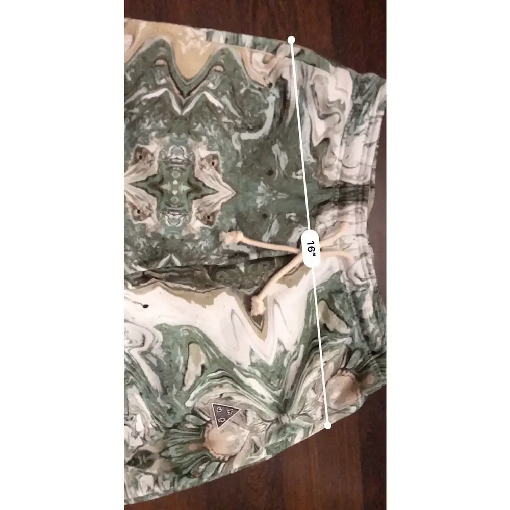HUF - Swirl Fleece Pant - Olive Women’s Sz Small Waist 26-32